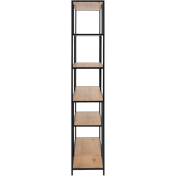 Florence Seaford 5 Shelf Black and Oak Bookcase - Furniture To Go - Wilko - thumbnail 5