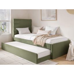 Flair Ari Single Olive Green Bed with Trundle - Wilko - thumbnail 6