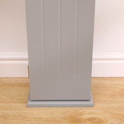FurnitureHMD 3 Door Grey Fireplace Surround Edge Storage Unit - Size: 100 x 107 x 18cm - Wilko - thumbnail 7