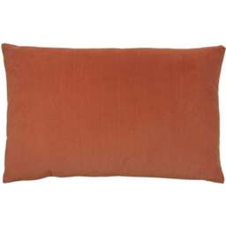 furn. Contra Brick Velvet Cushion - Size: 60 x 40cm - Brown - Wilko