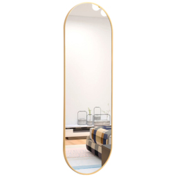 Living and Home Gold Frame Full Length Standing Mirror 40 x 120cm - Size: 120 x 40cm - Wilko - thumbnail 6