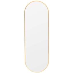 Living and Home Gold Frame Full Length Standing Mirror 40 x 120cm - Size: 120 x 40cm - Wilko