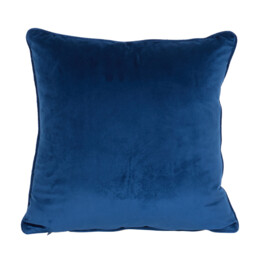 Divante Peacock Metallic Cushion - Blue - Wilko - thumbnail 3