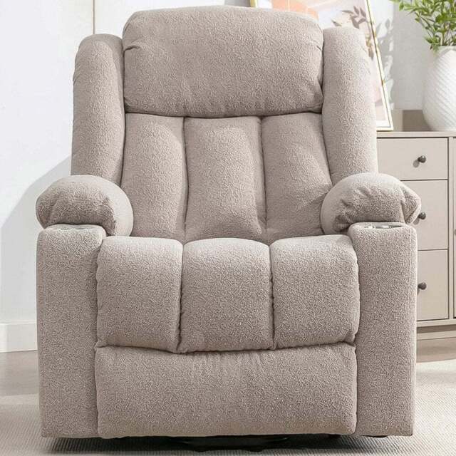 Artemis Home Redding Brown Massage and Heat Dual Motor Electric Lift Assist Recliner Chair - Size: Single - Wilko - image 1