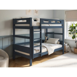 Flair Elijah Blue Detachable Wooden Bunk Bed - Size: Single - Wilko - thumbnail 6