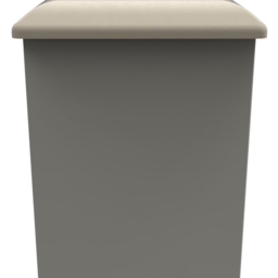Crowndale Kent Dusk Grey Dressing Table Stool - Size: 38 x 48 x 51cm - Wilko - thumbnail 5