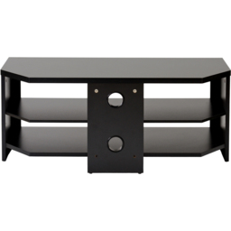 TTAP Memphis 2 Shelf Black TV Stand - Size: 14.4 x 120 x 39.5cm - Wilko - thumbnail 6