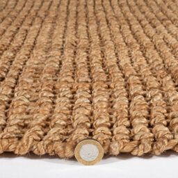 Esselle Home Whitefield Natural Braided Rug 120 x 170cm - Brown - Wilko - thumbnail 5