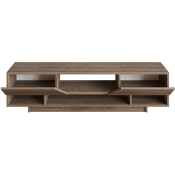 Decorotika Aspatria Walnut TV Unit - Size: 34 x 160 x 37cm - Brown - Wilko - thumbnail 3