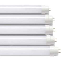 ENER-J Retrofit T8 18W 6000K LED Nano Plastic Tube 120cm 5 Pack - Size: 20 x 20 x 10cm - Wilko