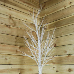 Samuel Alexander Multicolour LED Christmas Birch Tree 4.9ft - Size: 5ft - Wilko - thumbnail 5