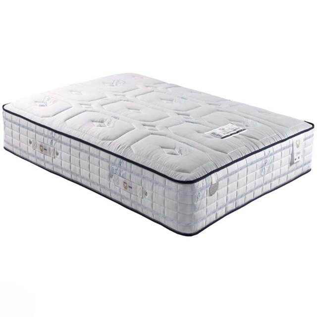 Sareer Matrah Single Pocketo 2000 Memory Foam Mattress - White - Wilko - image 1