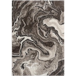 Desire Rugs Eleanor Mocha Marble Embossed Rug 80 x 150cm - Size: 150 x 80 x 2cm - Brown - Wilko - thumbnail 1