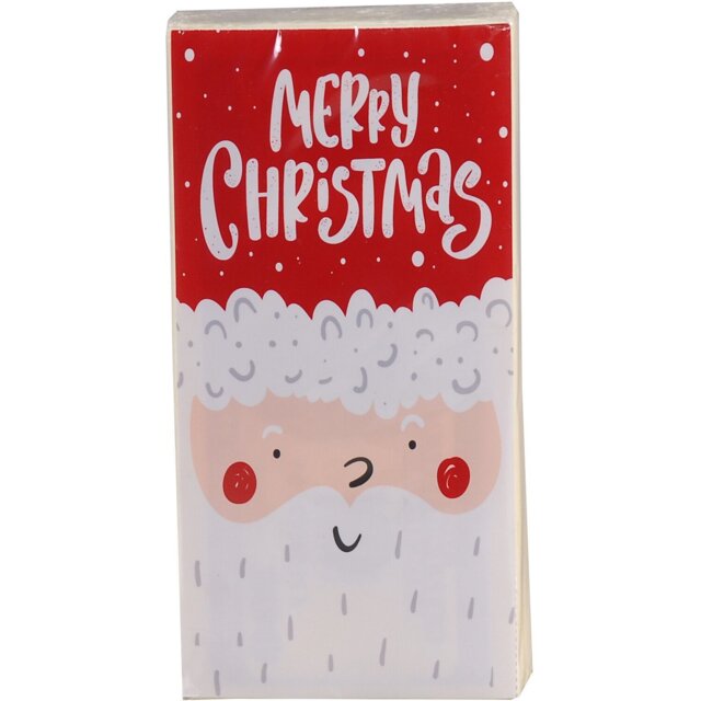 Set of 12 Novelty Christmas Napkins Multicolour - Wilko - image 1