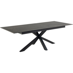 Florence Heaven Ceramic 8 Seater Extendable Dining Table Black - Furniture To Go - Wilko - thumbnail 5