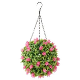 Flower Ball - Pink - Wilko - thumbnail 1