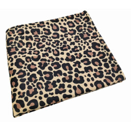 Leopard Print Fleece Throw - Multicolour - My - Wilko - thumbnail 3