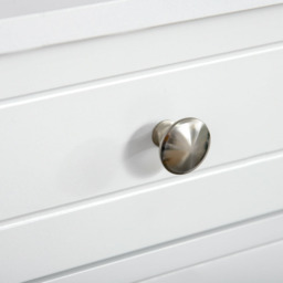 Kleankin  2 Door 2 Drawer White Floor Cabinet - Size: 60 x 30 x 75cm - Wilko - thumbnail 6