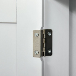 Kleankin  2 Door 2 Drawer White Floor Cabinet - Size: 60 x 30 x 75cm - Wilko - thumbnail 5