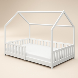Flair Explorer Small Double White Playhouse Bed - Wilko - thumbnail 3