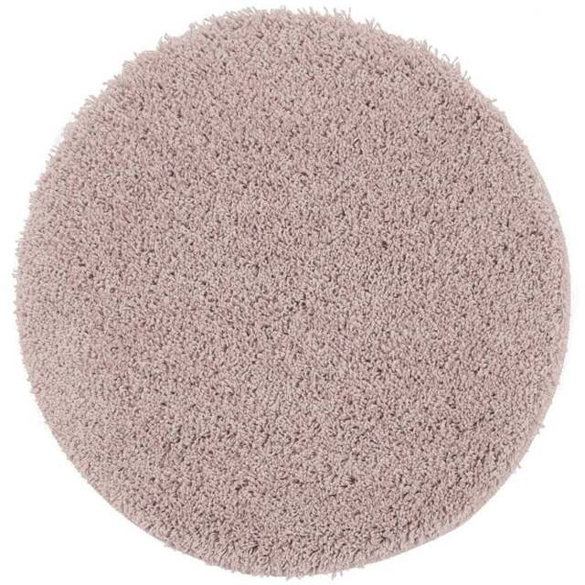 My Rug Nude Pink Round Rug 100cm - Size: 100 x 100 x 2cm - Wilko - image 1