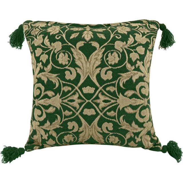 Intimates Melbourne Forest Filled Cushion 56 x 56cm 2 Pack - Green - Wilko - image 1