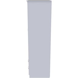 Crowndale Avon 2 Door 2 Drawer White Matt Wardrobe Ready Assembled - Size: 2 Door, 2 Drawer - Wilko - thumbnail 6