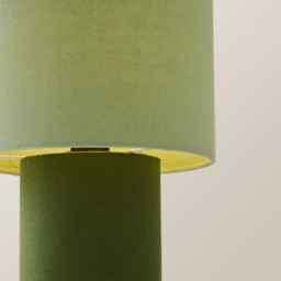 ValueLights Bobby Green Clash Duo Fabric Table Lamp and Bulb - Size: 30 x 20 x 20cm - Wilko - thumbnail 5