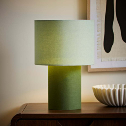 ValueLights Bobby Green Clash Duo Fabric Table Lamp and Bulb - Size: 30 x 20 x 20cm - Wilko - thumbnail 7
