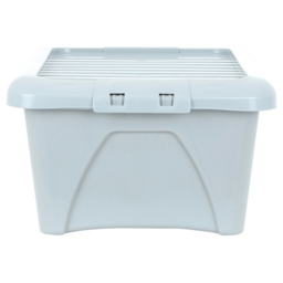 Wham 34L Soft Grey Home Upcycle Storage Box with Lid 5 Pack - Wilko - thumbnail 5