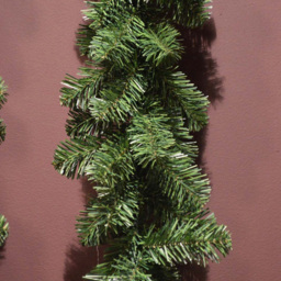 Samuel Alexander Plain Green Colorado Christmas Garland 270cm - Size: 30 x 270 x 30cm - Wilko - thumbnail 7