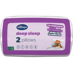 Silentnight Deep Sleep Pillow Pair - Wilko - thumbnail 1