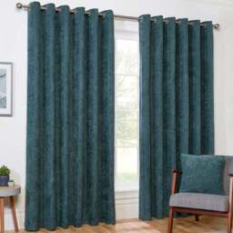 Alden Thermal Curtains - Emerald/229cm - Size: W 90 x D 90cm - Divante - Wilko