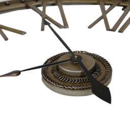 Charles Bentley Bronze Wrought Iron Extra Large Garden Clock 95cm - Metal - Wilko - thumbnail 5