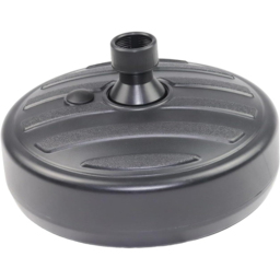 Shatchi Black Heavy Duty Water Sand Fillable Parasol Base Stand 13L - Size: 38 x 38 x 14cm - Wilko - thumbnail 1