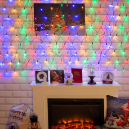 The Christmas Workshop 100 LED Multicolour Net String Light - Wilko - thumbnail 6