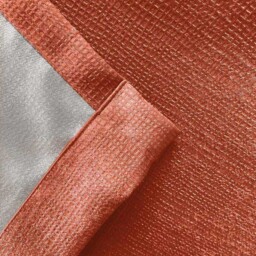 Enhanced Living Matrix Orange Thermal Pencil Pleat Readymade Curtains 229 x 137cm - Wilko - thumbnail 5
