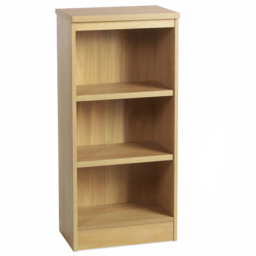 R White Cabinets 3 Shelf Classic Oak Mid Height Bookcase - Brown - Wilko - thumbnail 3