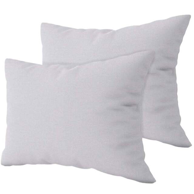 Serene Grey Brushed Cotton Pillowcases 2 Pack - Size: 20 x 27cm - Wilko - image 1