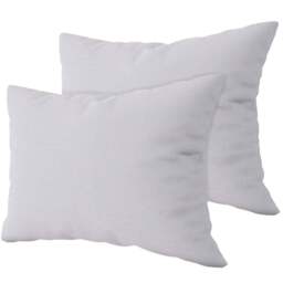Serene Grey Brushed Cotton Pillowcases 2 Pack - Size: 20 x 27cm - Wilko - thumbnail 1