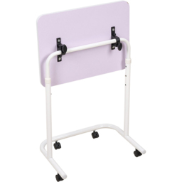 Living and Home White Adjustable Mobile Side Table - Size: 71.5 x 46 x 34cm - Wilko - thumbnail 5