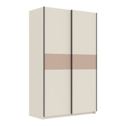 Andora Midi Sliding Wardrobe Cashmere and Cappuccino - Wilko - thumbnail 5