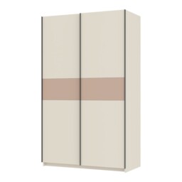 Andora Midi Sliding Wardrobe Cashmere and Cappuccino - Wilko - thumbnail 4