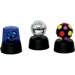 Cheetah Funki Party Set - Size: 26 x 8.5 x 11cm - BLACK - Wilko