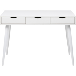 Florence Neptun 3 Drawer White Office Desk - Furniture To Go - Wilko - thumbnail 4