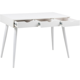 Florence Neptun 3 Drawer White Office Desk - Furniture To Go - Wilko - thumbnail 5