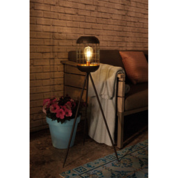 Luxform Solar 15 Lumens Lighthouse Tripod Light - Size: 17.5 x 17.5 x 26cm - Black - Wilko - thumbnail 4