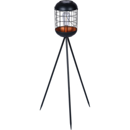 Luxform Solar 15 Lumens Lighthouse Tripod Light - Size: 17.5 x 17.5 x 26cm - Black - Wilko - thumbnail 1