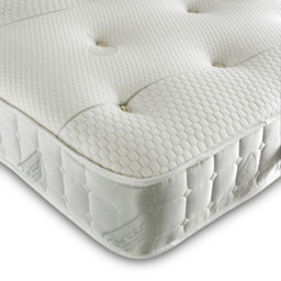 Sareer Matrah Small Single Memory Coil Mattress - White - Wilko - thumbnail 3
