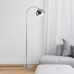Lighting Collection Calista Velvet Plum Ceiling Shade - Size: 140 x 23 x 55cm - Silver - Wilko - thumbnail 3